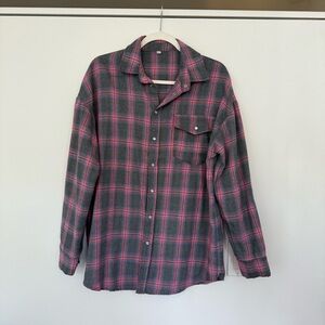Plaid shirt, L